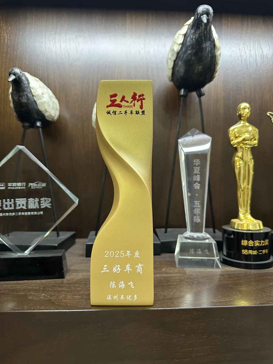 2025 年度三好车商奖杯